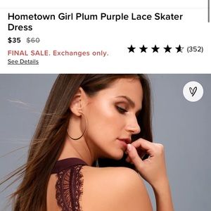 Lulus dress, purchased wrong size and cannot be returned. Never worn!